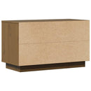 tv-bord 74x35x44 cm massivt fyrretræ gyldenbrun