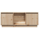 tv-bord 110,5x35x44 cm massivt fyrretræ