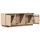 tv-bord 110,5x35x44 cm massivt fyrretræ
