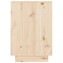 sengebord 60x34x51 cm massivt fyrretræ