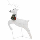 julerensdyr 2 stk. 40 LED'er hvid