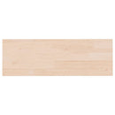 hyldeplade 60x20x1,5 cm ubehandlet massivt egetræ