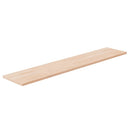 hyldeplade 100x20x1,5 cm ubehandlet massivt egetræ