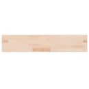 hyldeplade 100x20x4 cm ubehandlet massivt egetræ