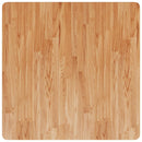 firkantet bordplade 80x80x1,5 cm behandlet massivt eg lysebrun