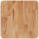 firkantet bordplade 40x40x4 cm behandlet massivt eg lysebrun
