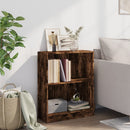 bogreol 60x24x76 cm konstrueret træ sonoma-egetræsfarve