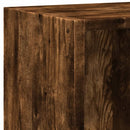 bogreol 60x24x76 cm konstrueret træ sonoma-egetræsfarve