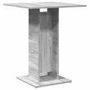 bistrobord 60x60x75 cm konstrueret træ grå sonoma-eg