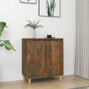 skænk 60x35x70 cm konstrueret træ røget egetræsfarve