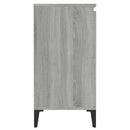skænk 60x35x70 cm konstrueret træ grå sonoma-eg