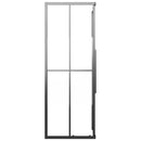 brusekabine 80x80x180 cm halvmatteret sikkerhedsglas
