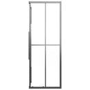 brusekabine 80x80x180 cm halvmatteret sikkerhedsglas