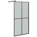 brusevæg 100x195 cm mørk hærdet glas