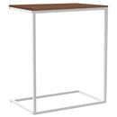 sidebord 55x35x66 cm konstrueret træ hvid