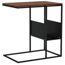 sidebord 55x36x59,5 cm konstrueret træ sort