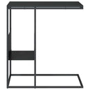 sidebord 55x36x59,5 cm konstrueret træ sort