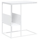 sidebord 55x36x59,5 cm konstrueret træ hvid