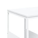 sidebord 55x36x59,5 cm konstrueret træ hvid