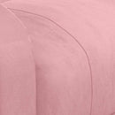 eldrevet massagestol fløjl pink