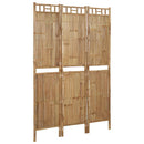 3-panels rumdeler 120x180 cm bambus