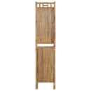 4-panels rumdeler 160x180 cm bambus