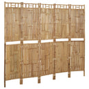 5-panels rumdeler 200x180 cm bambus