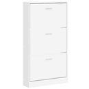 skoskab hvid 59x17x108 cm konstrueret træ