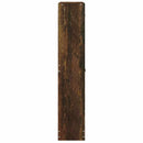 skoskab 59x17x81 cm konstrueret træ røget egetræsfarve