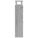 skoskab 63x24x104 cm konstrueret træ betongrå