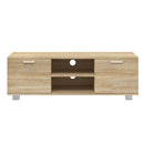 tv-bord 120x40,5x35 cm konstrueret træ sonoma-eg