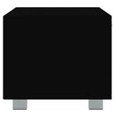 tv-bord 120x40,5x35 cm konstrueret træ sort