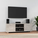 tv-bord 120x40,5x35 cm konstrueret træ betongrå
