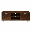 tv-bord 120x40,5x35 cm konstrueret træ røget egetræ