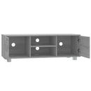 tv-bord 120x40,5x35 cm konstrueret træ grå sonoma-eg