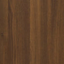 tv-bord 140x40,5x35 cm konstrueret træ brun egetræsfarve