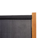 6-panels rumdeler 420x180 cm sort