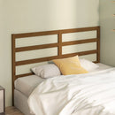 sengegærde 126x4x100 cm massivt fyrretræ gyldenbrun