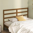 sengegærde 166x4x100 cm massivt fyrretræ gyldenbrun