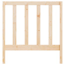 sengegærde 81x4x100 cm massivt fyrretræ