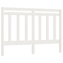 sengegærde 156x4x100 cm massivt fyrretræ hvid