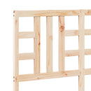 sengegærde 141x4x100 cm massivt fyrretræ