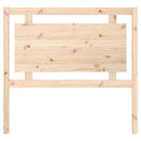 sengegærde 105,5x4x100 cm massivt fyrretræ