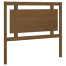sengegærde 105,5x4x100 cm massivt fyrretræ gyldenbrun