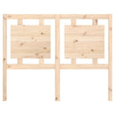 sengegærde 125,5x4x100 cm massivt fyrretræ