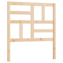 sengegærde 81x4x104 cm massivt fyrretræ