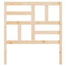sengegærde 96x4x104 cm massivt fyrretræ