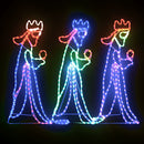 de tre vise mænd julefigur 504 LED'er 99,5x45,5 cm