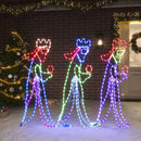 de tre vise mænd julefigur 504 LED'er 99,5x45,5 cm
