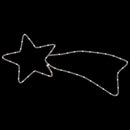 stjerneskud julefigur 48 LED'er 65x28 cm varmt hvidt lys